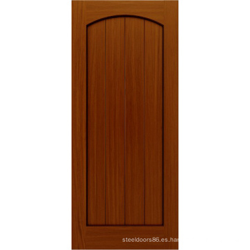 Puerta de madera maciza de estilo moderno